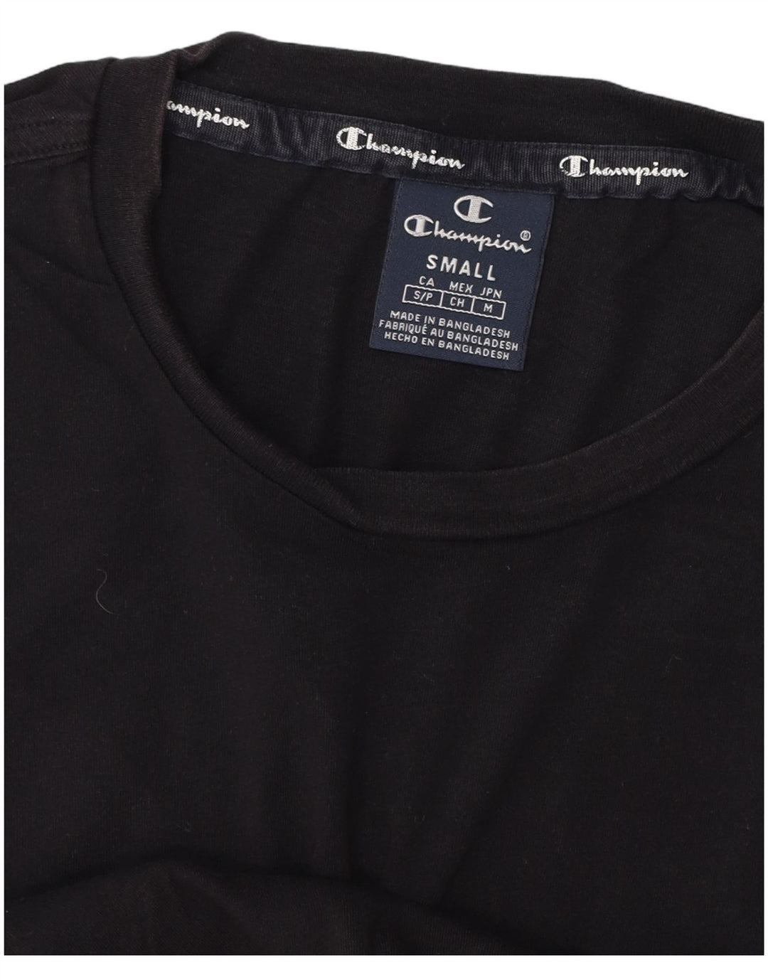 CHAMPION Camiseta para hombre Top Small Black