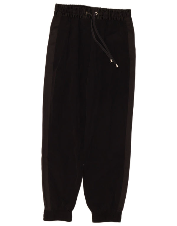 Topshop Pantalones tipo jogging holgados para mujer UK 4 XS W24 L24 Poliéster negro