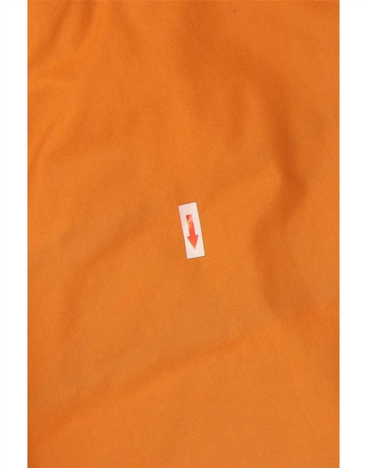 Woolrich Chaqueta utilitaria con capucha para hombre UK 38 Algodón naranja mediano
