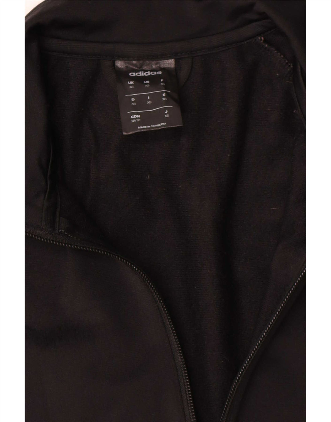 Adidas Mens Climalite Chándal Top Chaqueta XS Negro Poliéster
