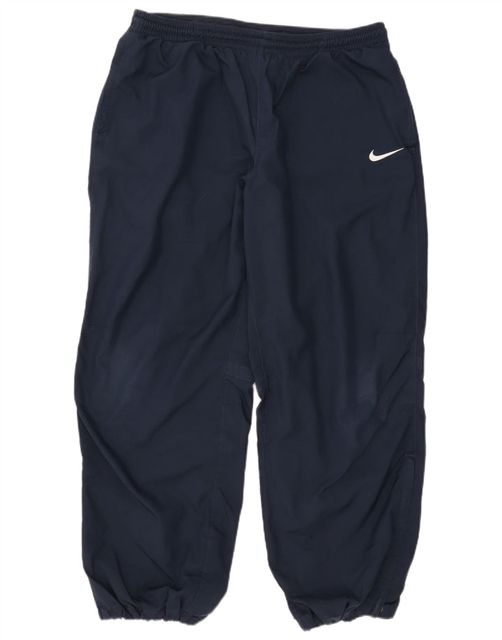 Nike Pantalones de chándal para hombre Joggers 2XL Azul marino Poliéster