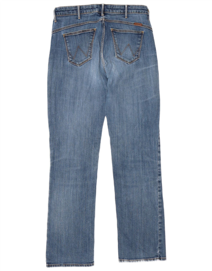 Vaqueros Wrangler Mujer Rectos W30 L29 Azul