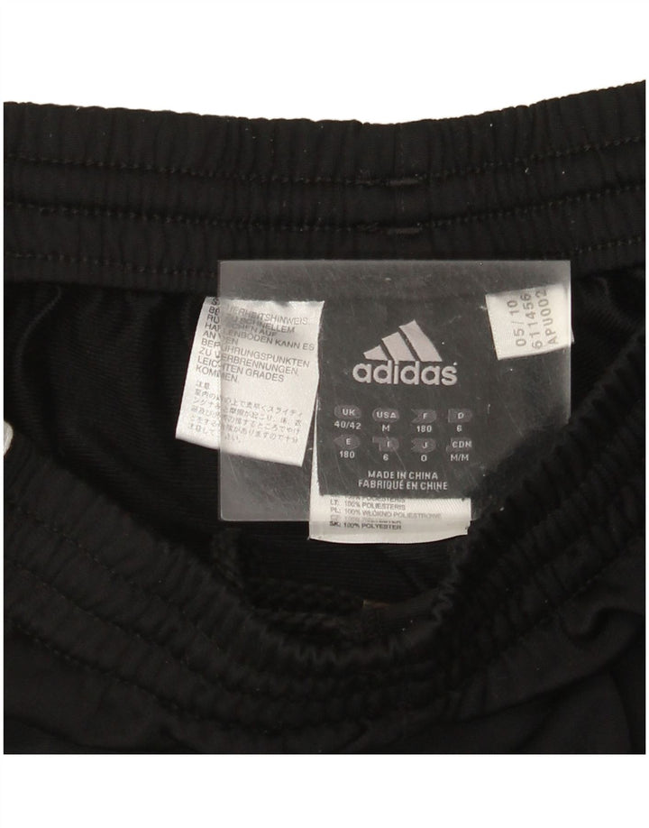 Adidas Pantalones de chándal para mujer Joggers UK 40/42 Medium Negro Poliéster