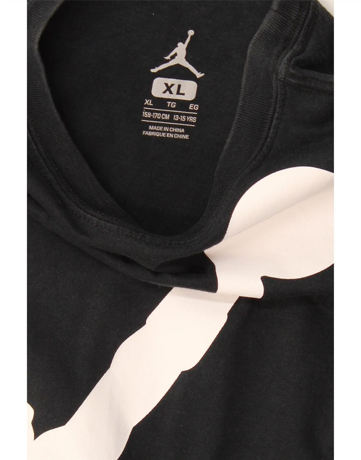 JORDAN Camiseta gráfica para niño 13-14 años XL Negro