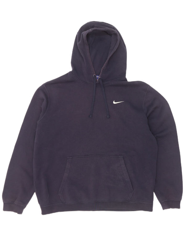 Nike Sudadera con capucha para hombre Jumper XL Azul marino Algodón