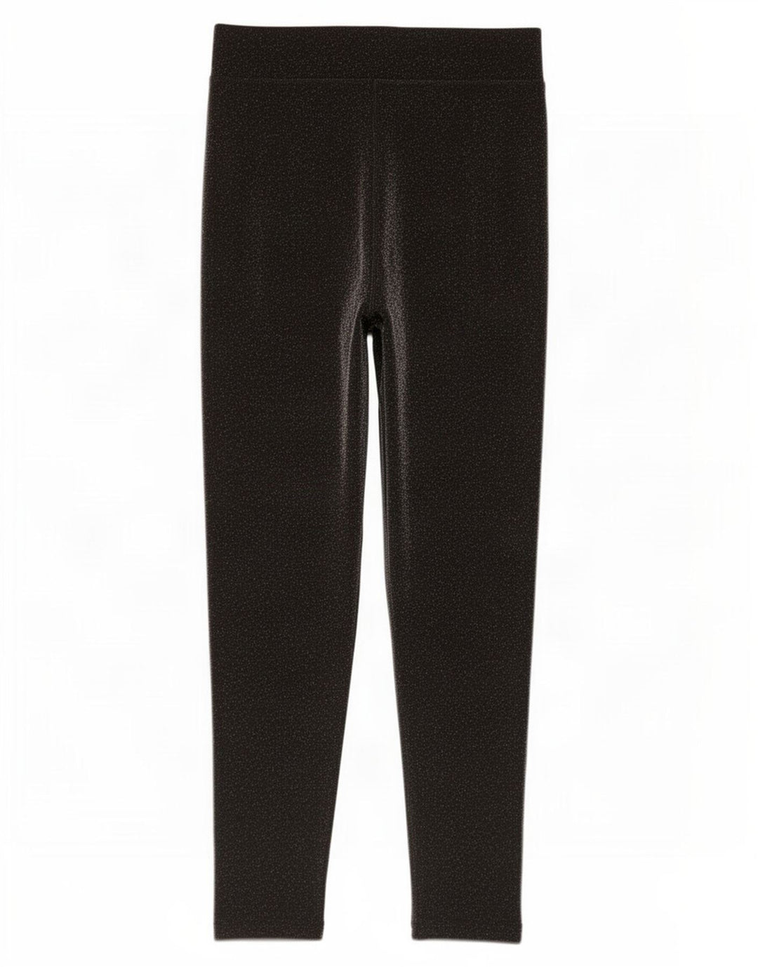 Marks & Spencer Leggings para mujer UK 10 Small Poliamida moteada negra