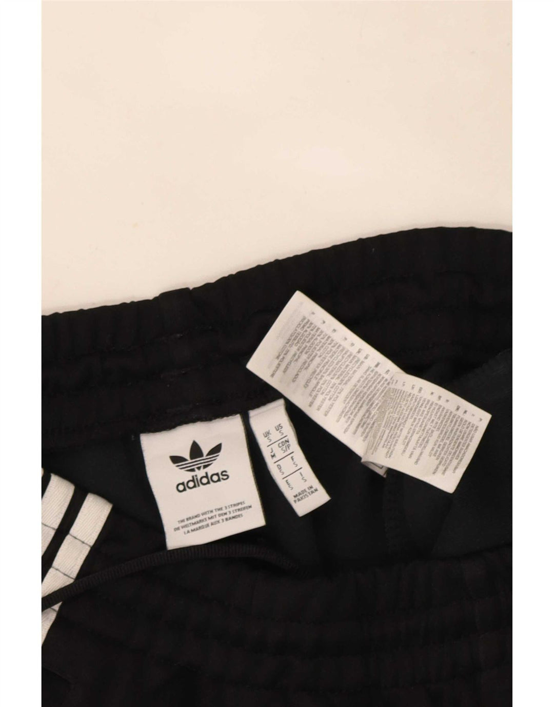 Adidas Hombre Pantalones De Chándal Joggers Small Negro Poliéster