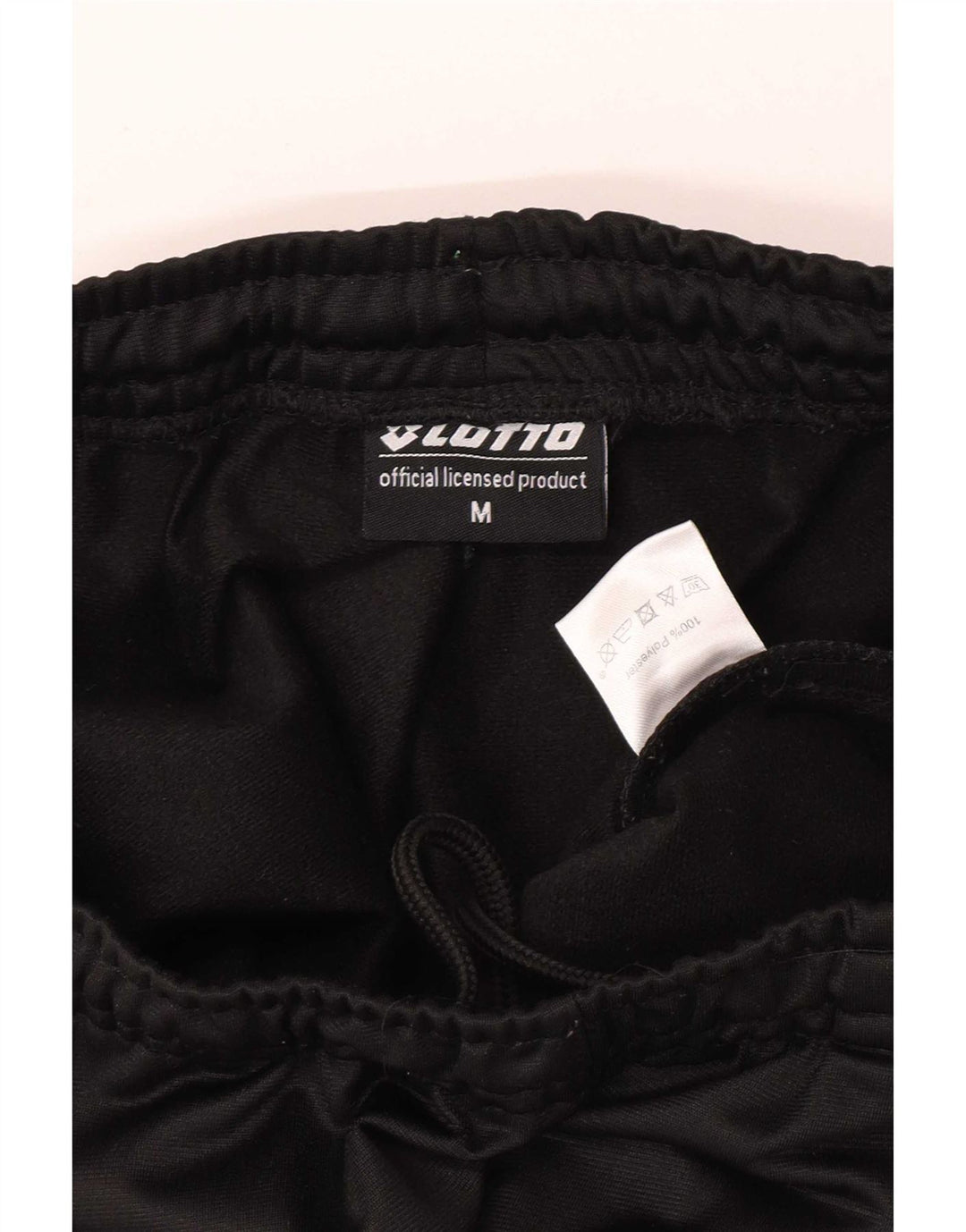 Lotto Pantalones de Chándal para Mujer UK 40 Mediano Negro Poliéster
