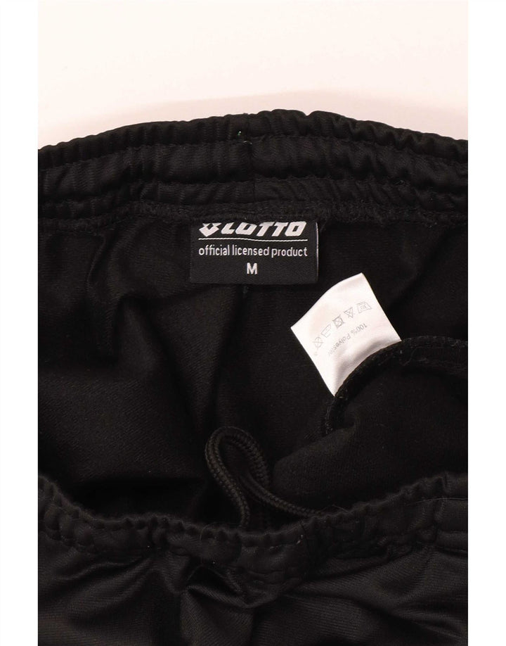 Lotto Pantalones de Chándal para Mujer UK 40 Mediano Negro Poliéster