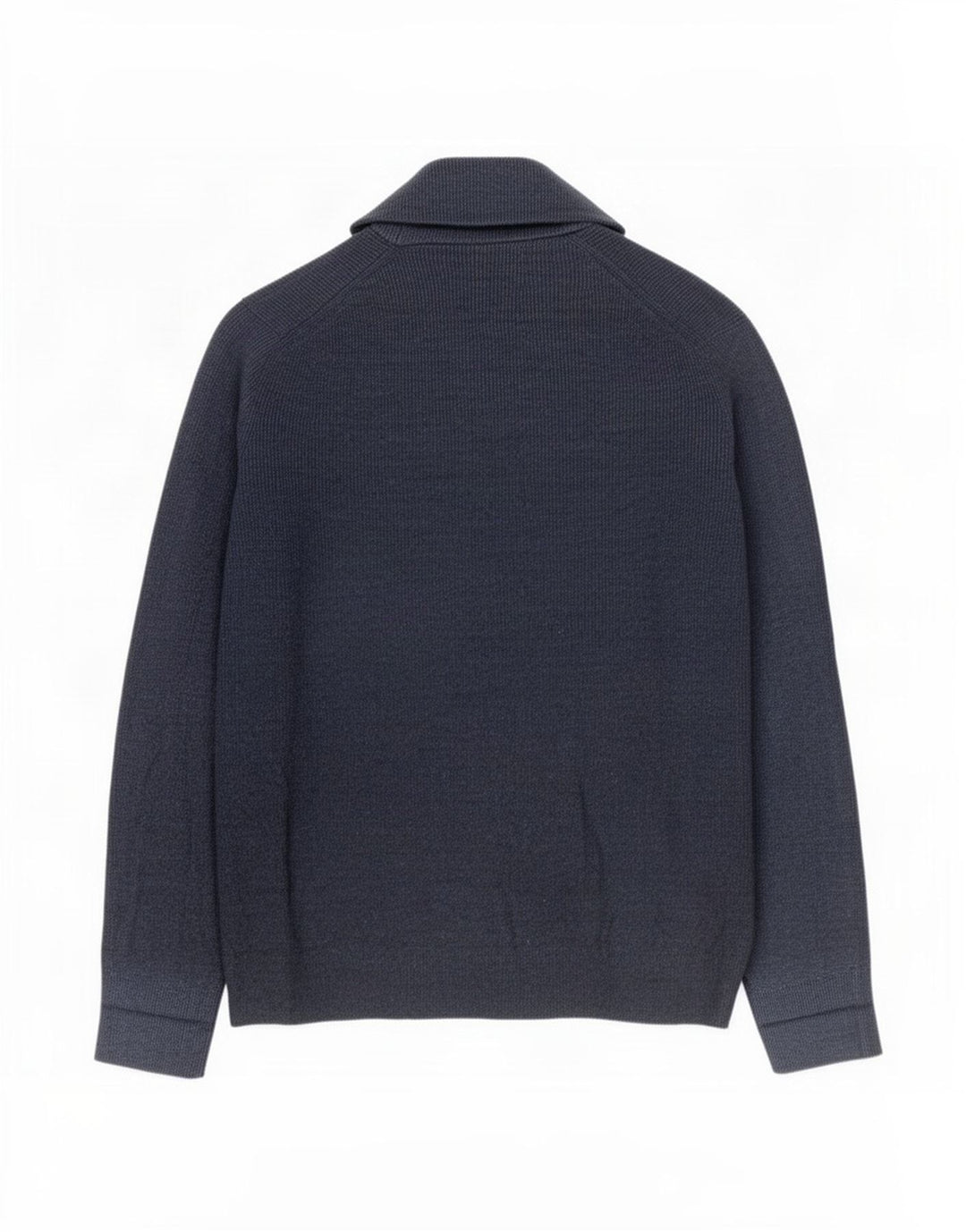Marks & Spencer Suéter tipo cárdigan para hombre XL Poliéster azul marino