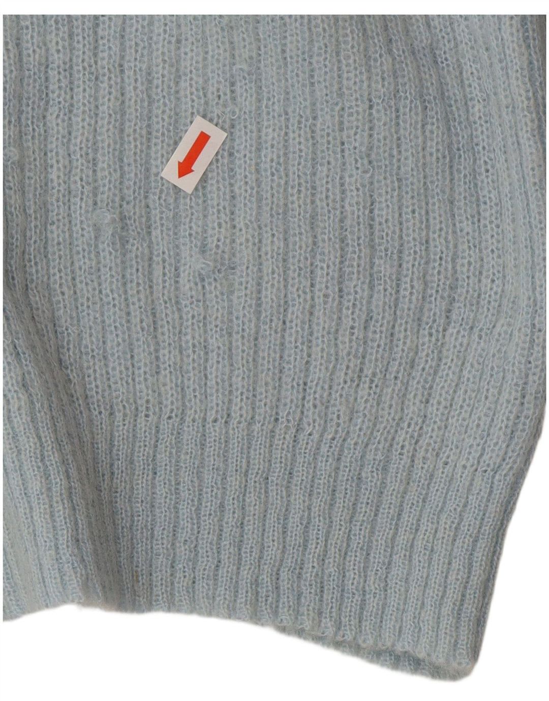 Vintage mujer Cardigan suéter Reino Unido 14 grande azul clásico