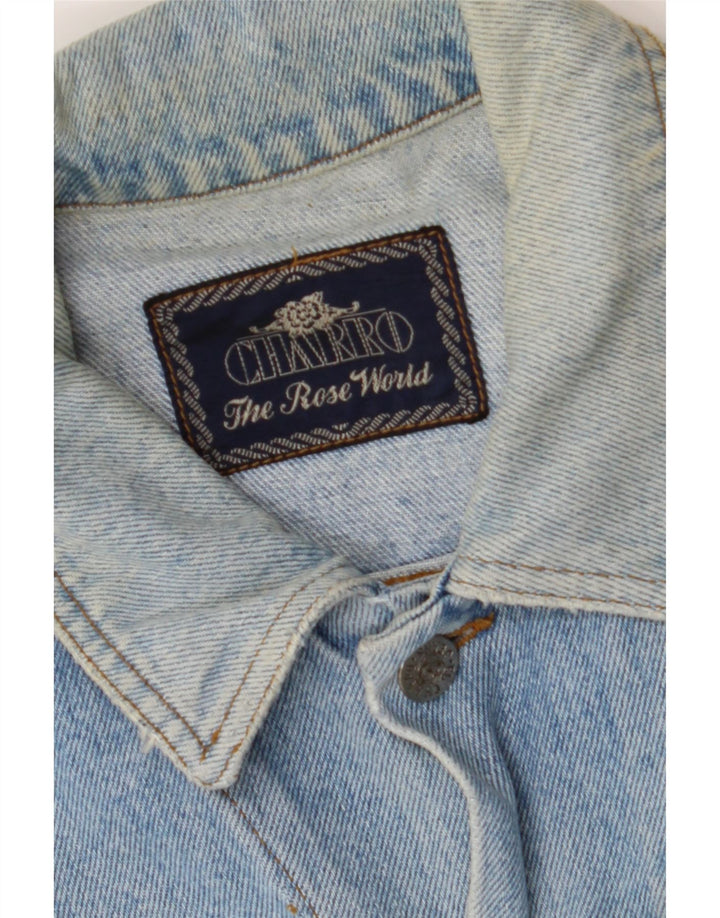 CHARRO Chaqueta vaquera para hombre UK 38 Algodón azul medio