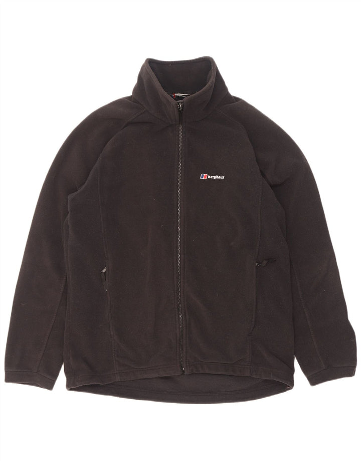 Berghaus Chaqueta polar con forro para hombre UK 42 XL Poliéster negro