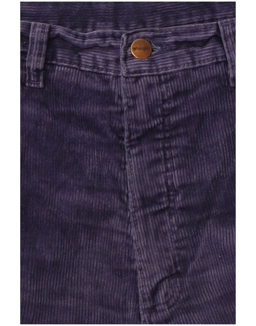 WRANGLER Pantalones rectos de pana para hombre W32 L28 Azul marino