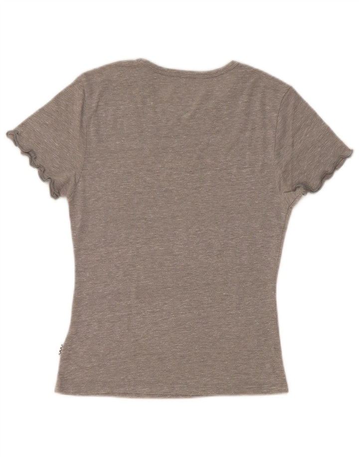 VANS Camiseta para mujer Top UK 4 XS Gris moteado