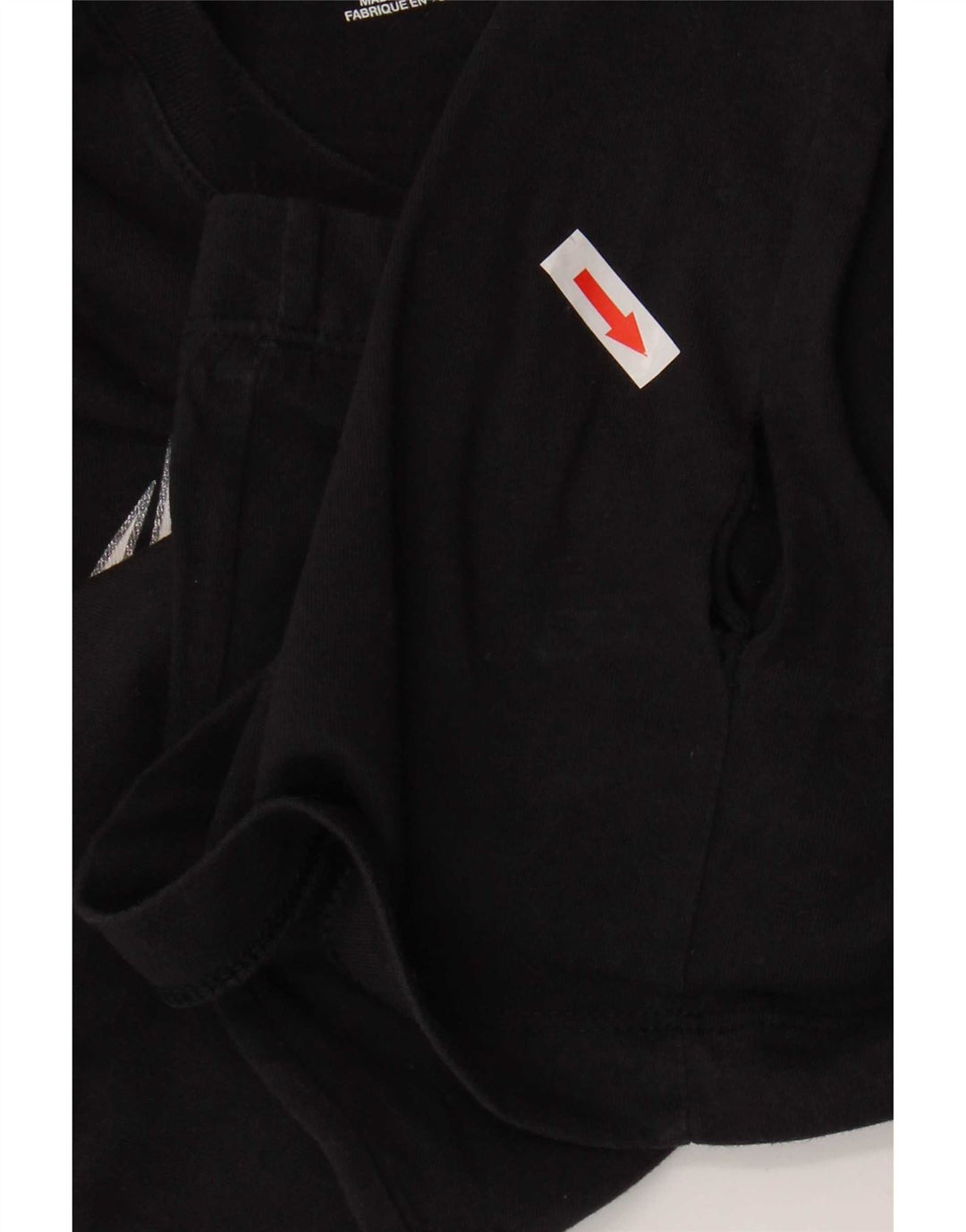 Nike - Camiseta gráfica para mujer, talla 40, color negro