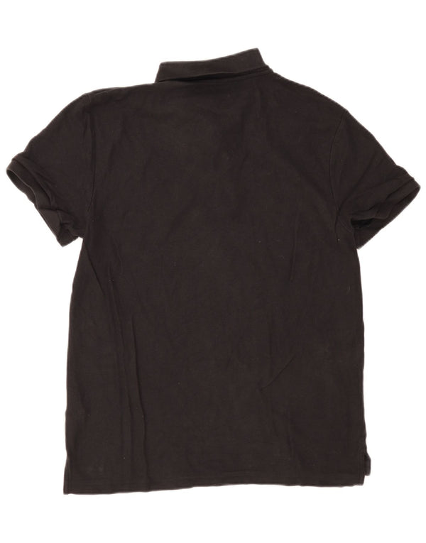Polo Nike Hombre Grande Negro Algodón
