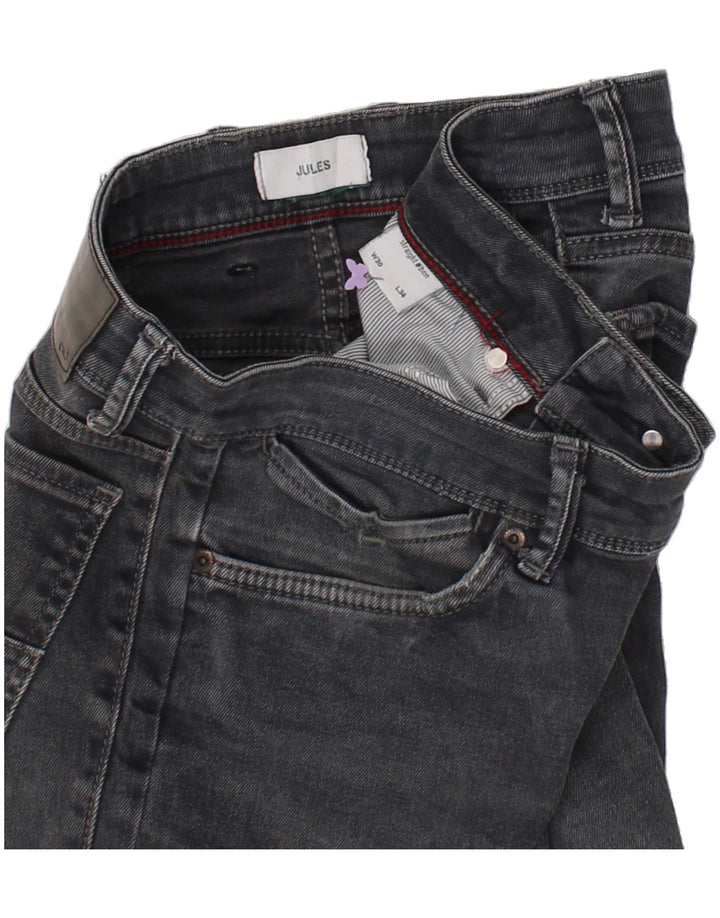 JULES Mens Ben Straight Jeans W30 L34  Grey Vintage Jules and Second-Hand Jules from Messina Hembry 