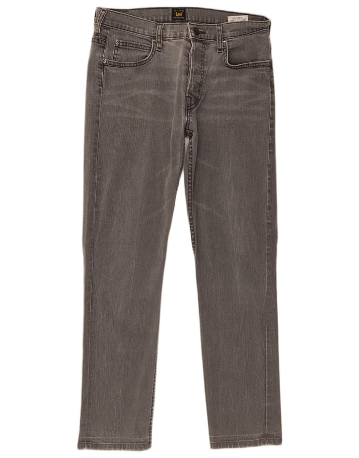 Lee Jeans Powell Slim para Hombre W31 L28 Algodón Gris