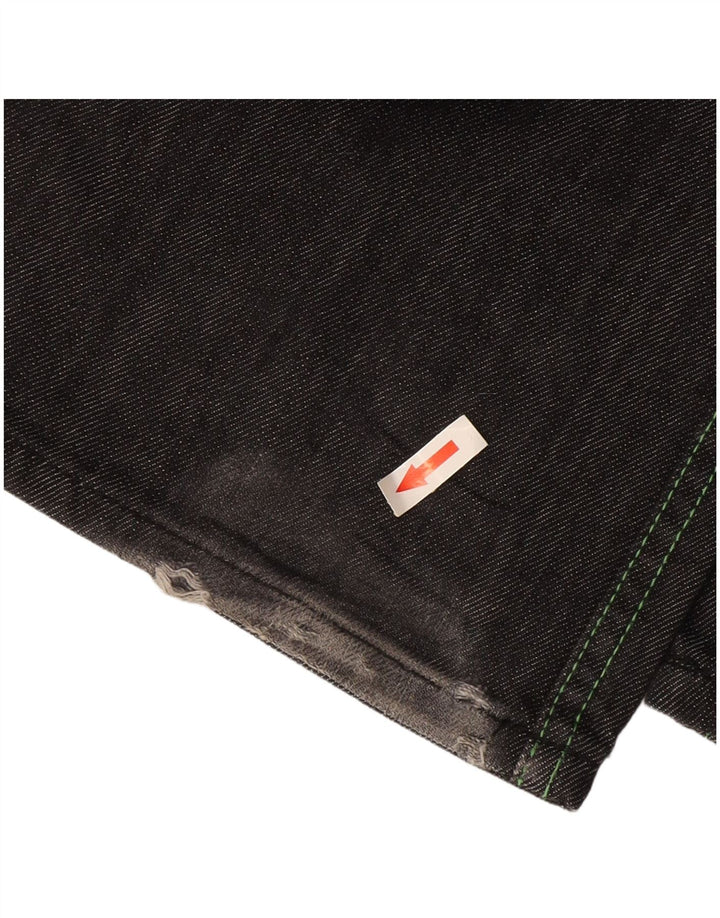 Bikkembergs Vaqueros rectos para hombre W34 L34 Gris