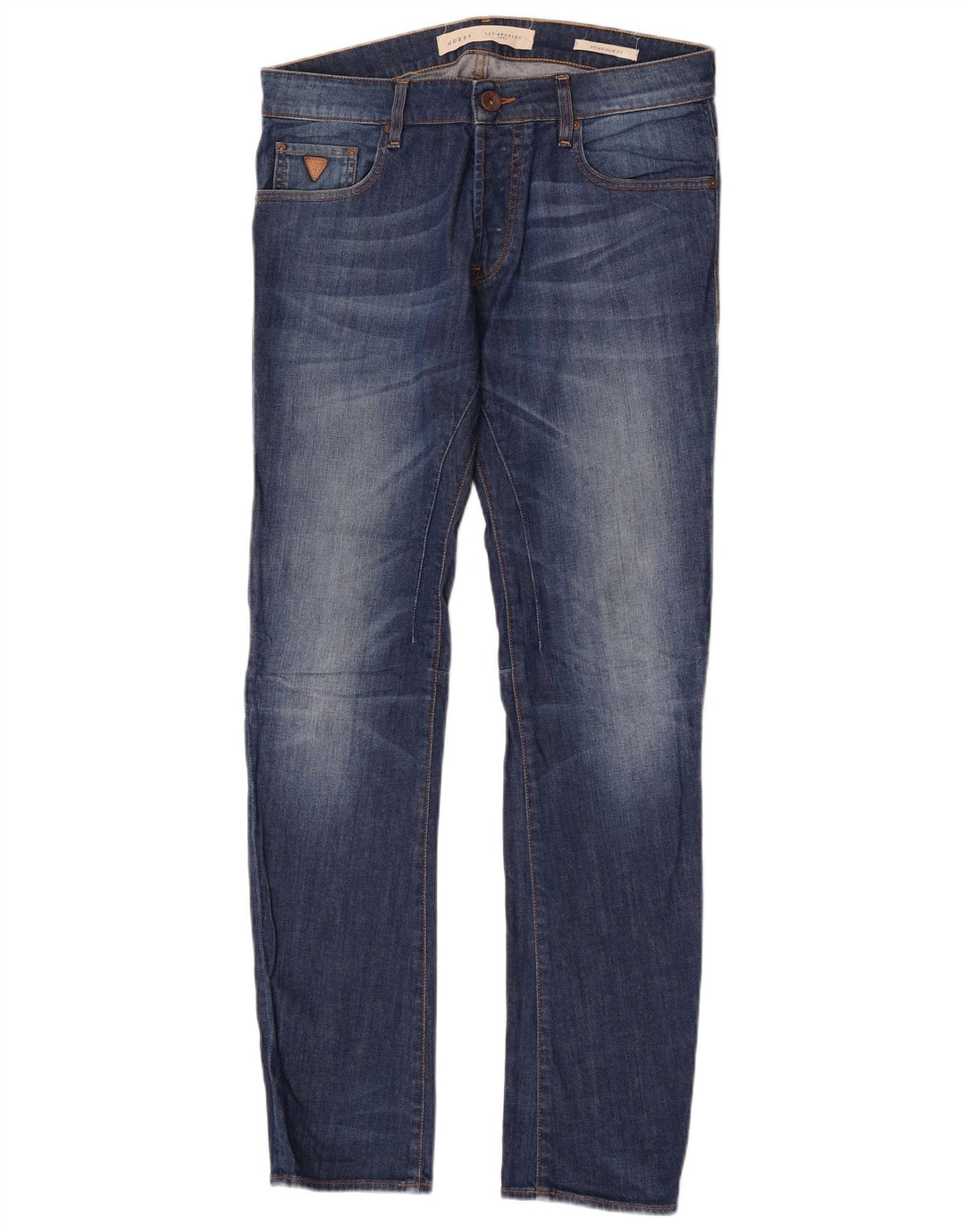 Guess Vaqueros Slim Hombre W32 L34 Algodón Azul