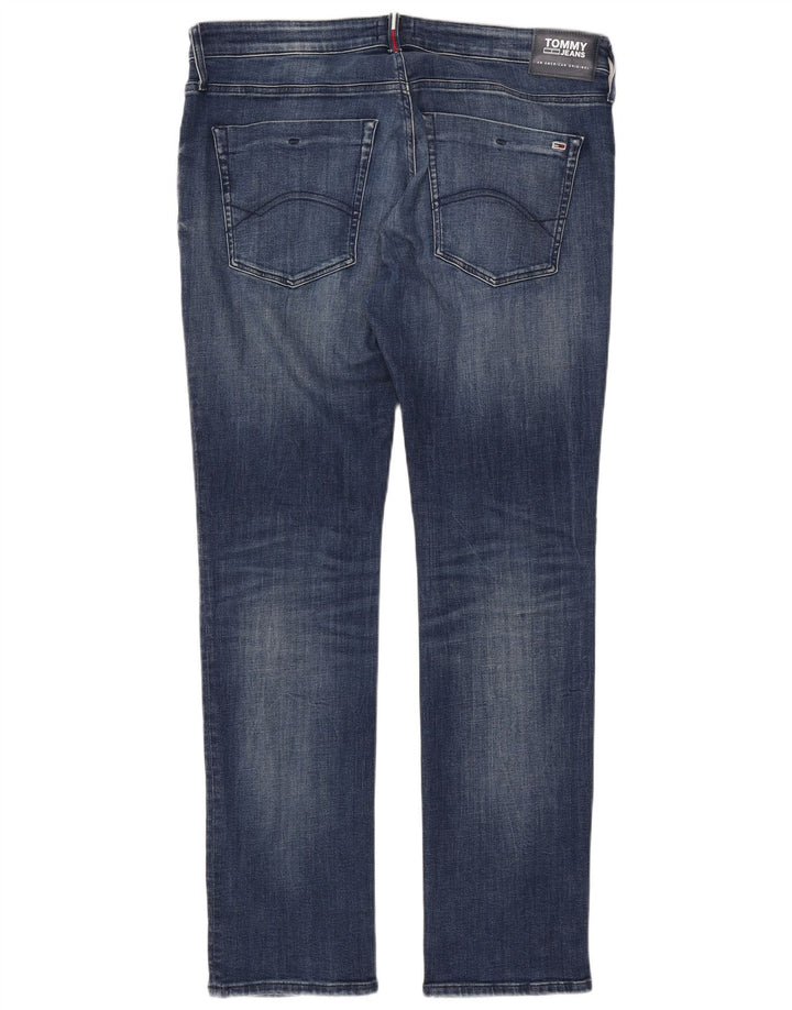 TOMMY HILFIGER Vaqueros ajustados para hombre W38 L34 Algodón azul