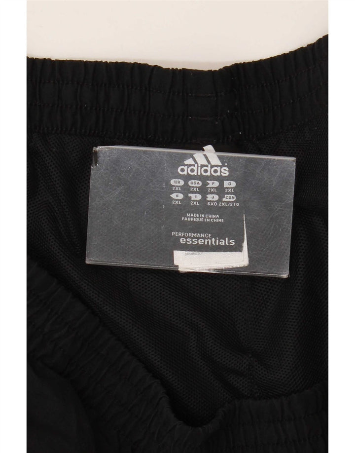 Adidas Pantalones cortos deportivos para hombre 2XL Poliéster negro