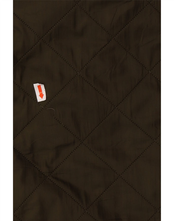 BARBOUR Chaleco acolchado para hombre UK 42 XL Poliamida verde
