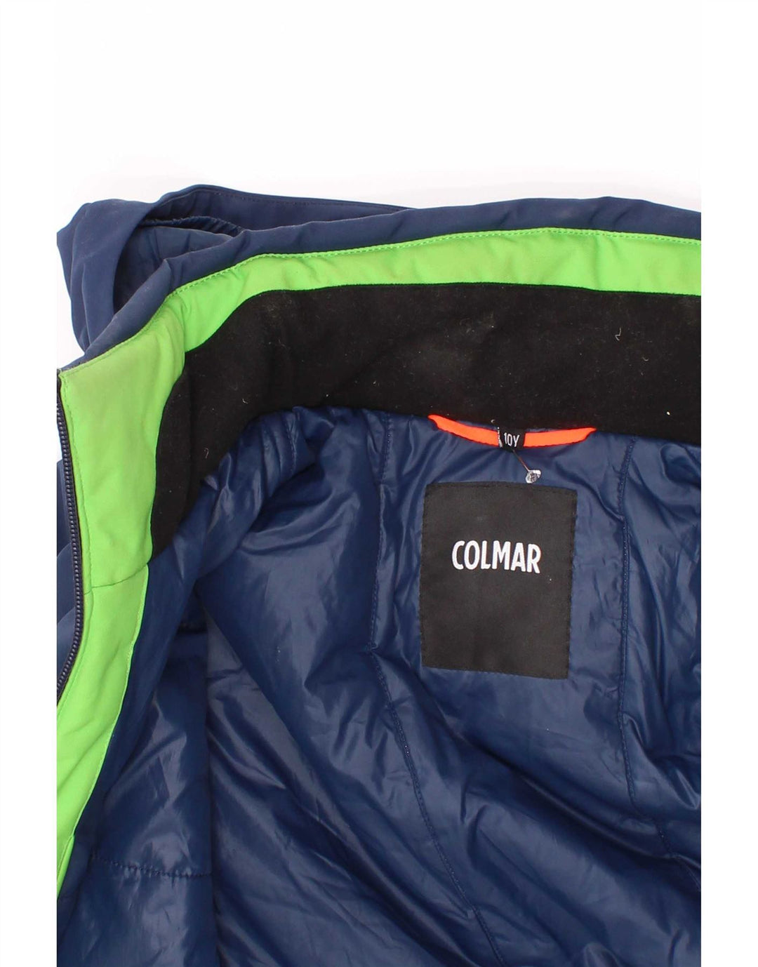 Colmar Chaqueta acolchada con capucha para niño 9-10 años Azul marino Poliéster color block