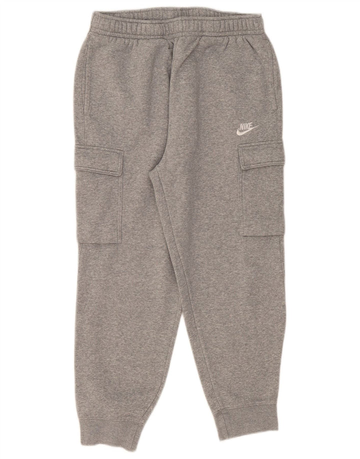 Pantalones De Chándal Nike Cargo Joggers De Algodón Gris Medio - Hombre