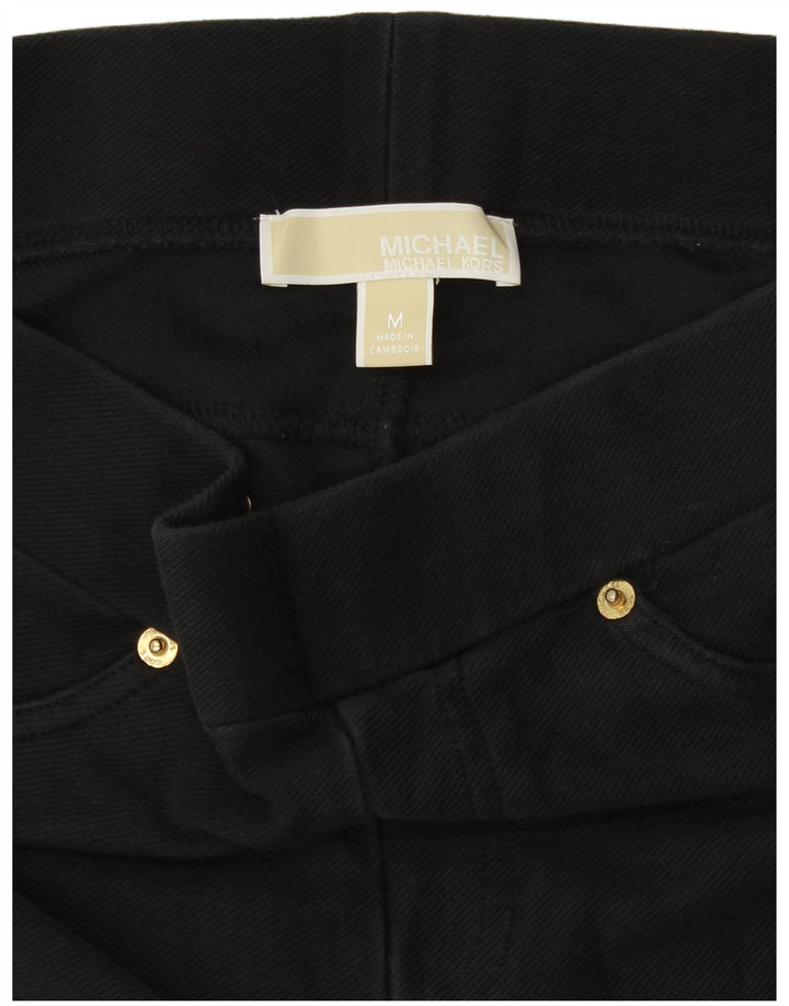 Michael Kors Leggings para mujer Reino Unido 14 Mediano Algodón negro