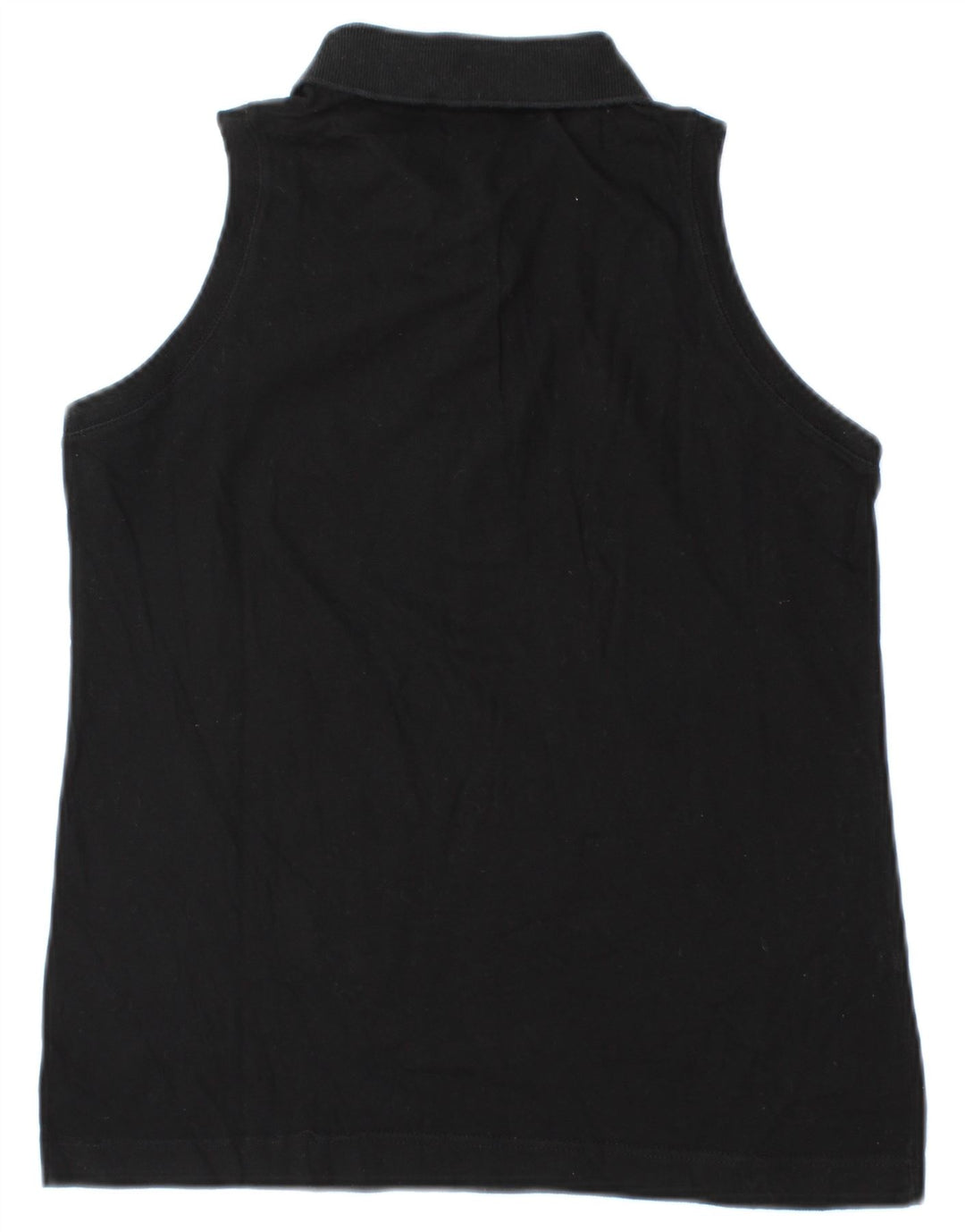 Sergio Tacchini Polo sin mangas para mujer UK 12 Medium Negro