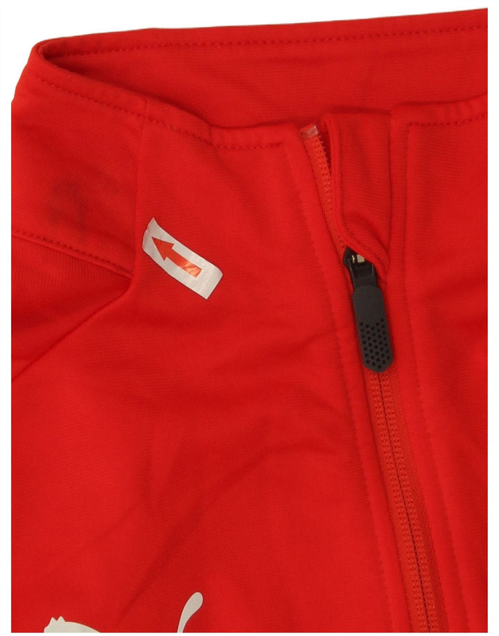 Puma AC Milan Graphic Chándal Top Chaqueta para Hombre Rojo Mediano