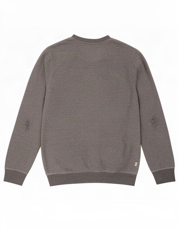 Vans Hombre Sudadera Gráfica Jumper Small Gris Algodón
