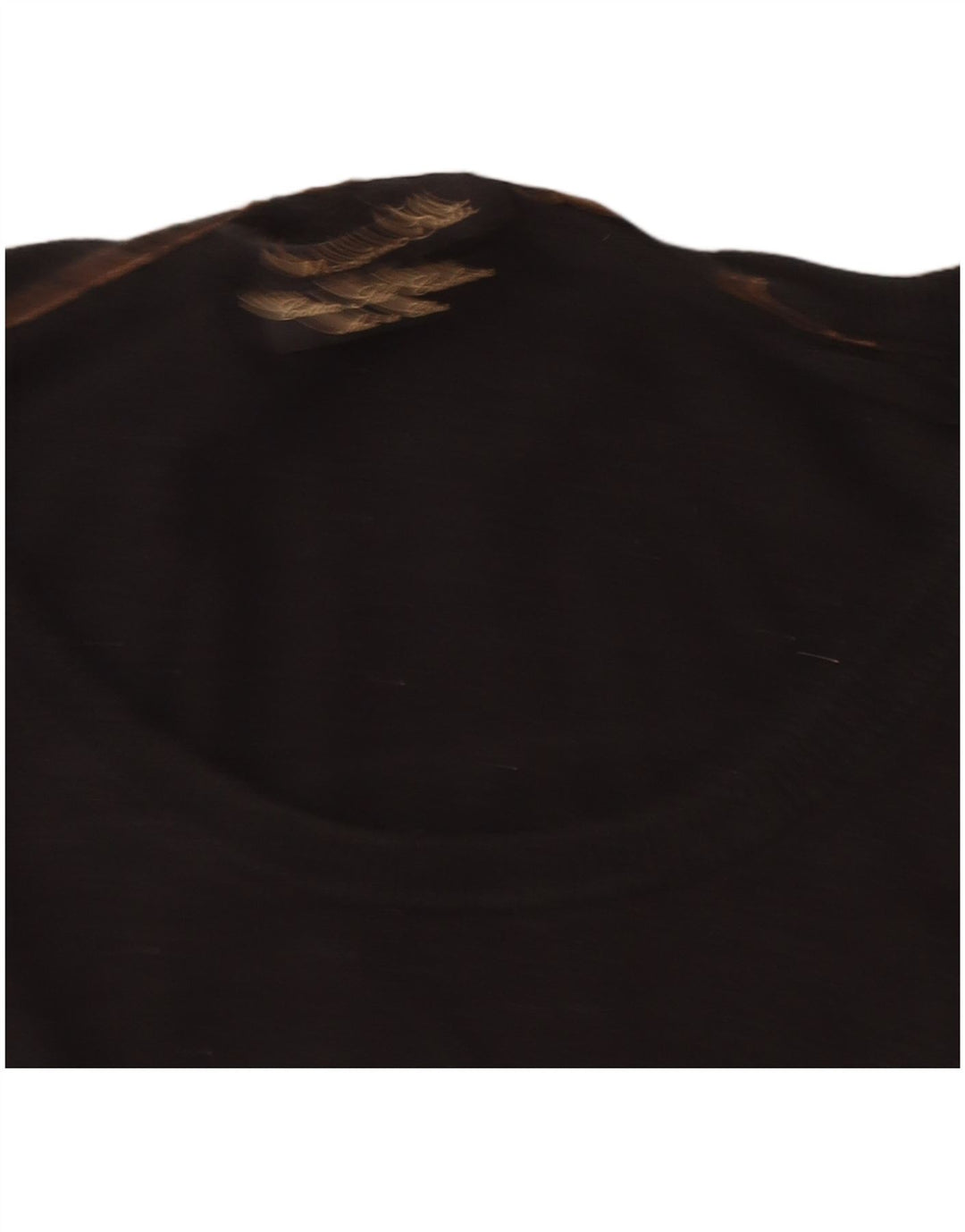 Massimo Dutti Jersey Cuello Barco Hombre Small Negro Algodón