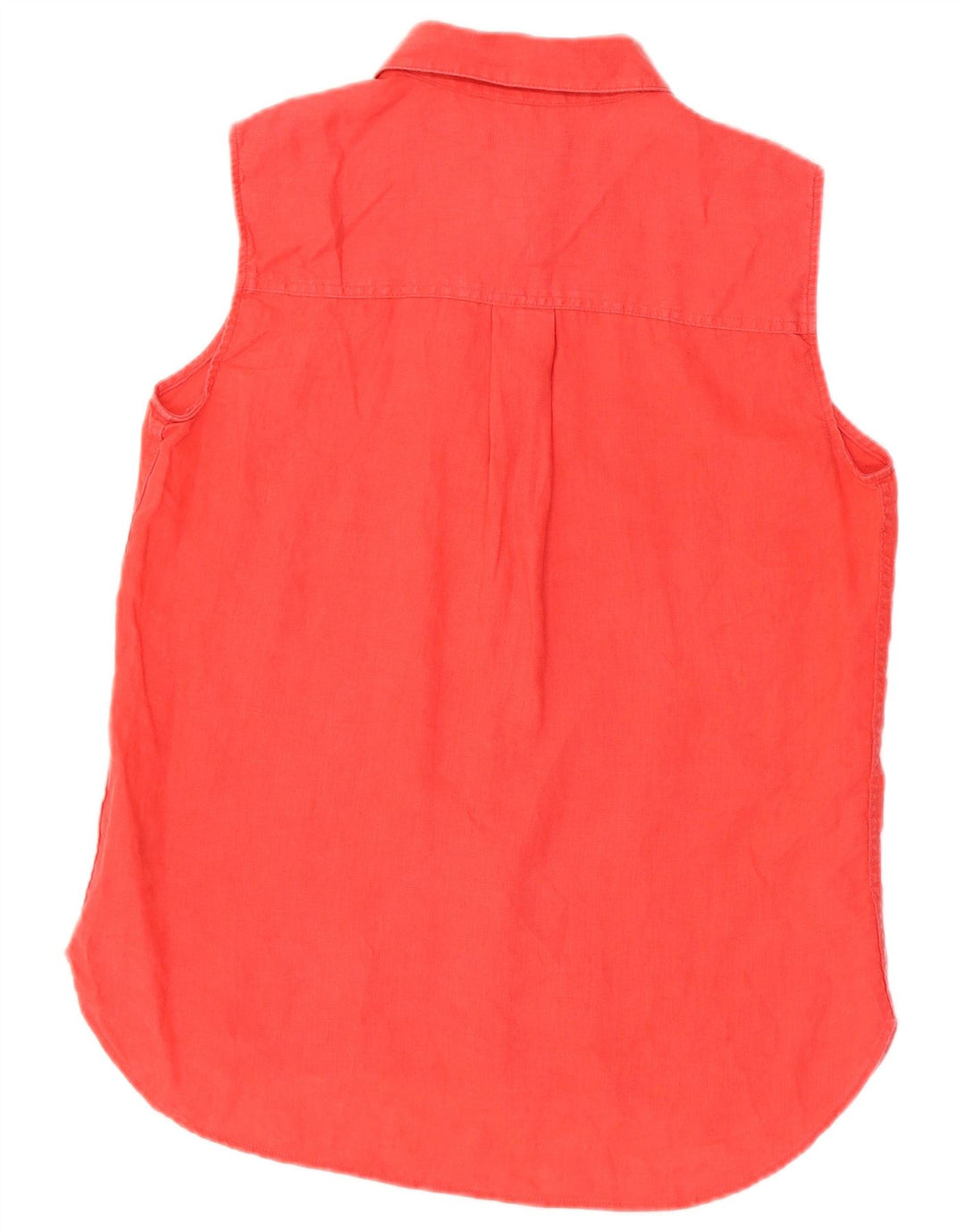 MARKS & SPENCER Camisa sin mangas para mujer UK 12 Medium Pink Linen