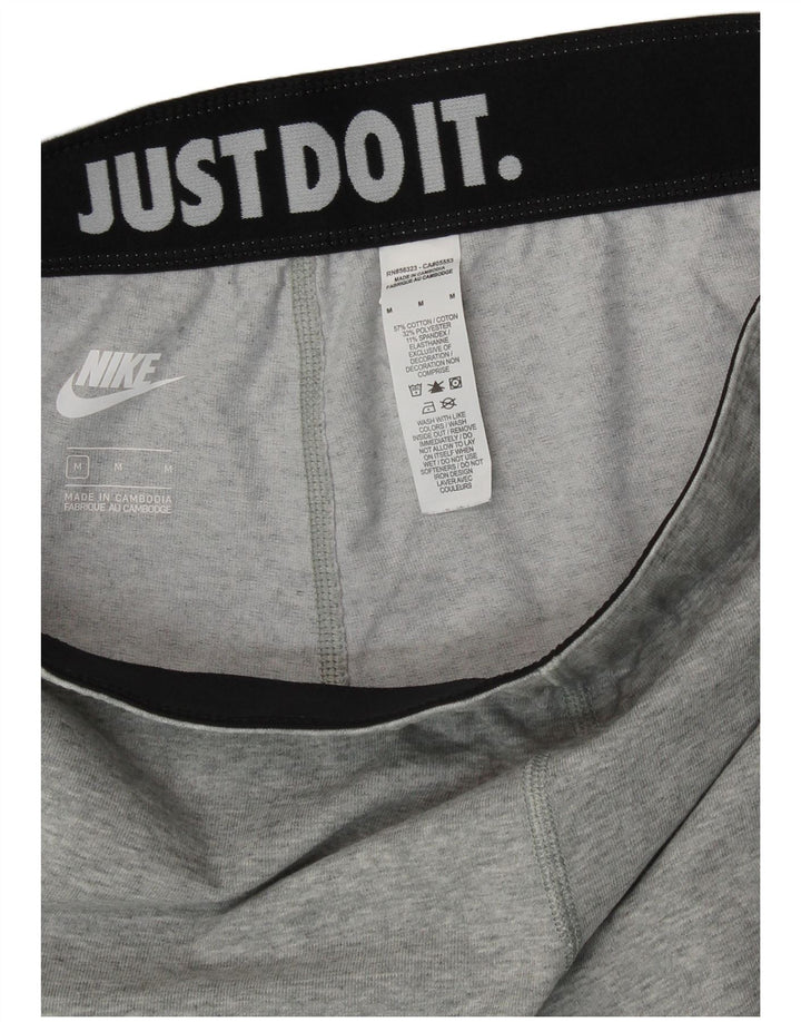 Leggings gráficos para mujer NIKE UK 40 Algodón gris medio