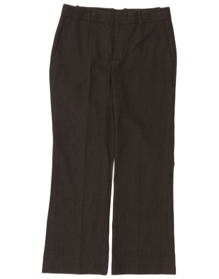 ZARA Womens Bootcut Chino Trousers EU 40 Medium W30 L30 Grey Polyester