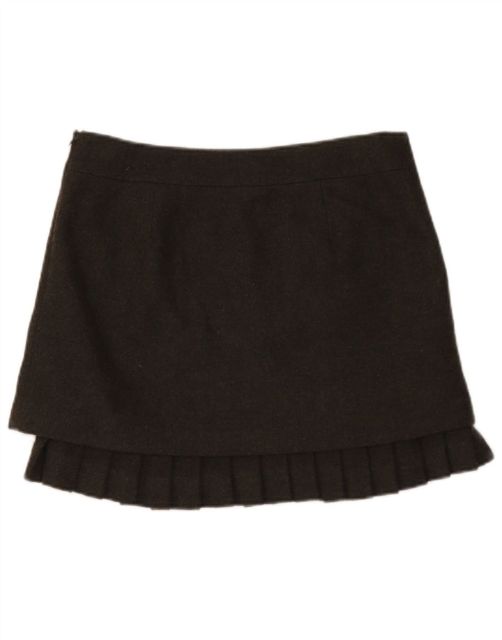 Minifalda para mujer Jigsaw UK 12 Medium W31 Caqui
