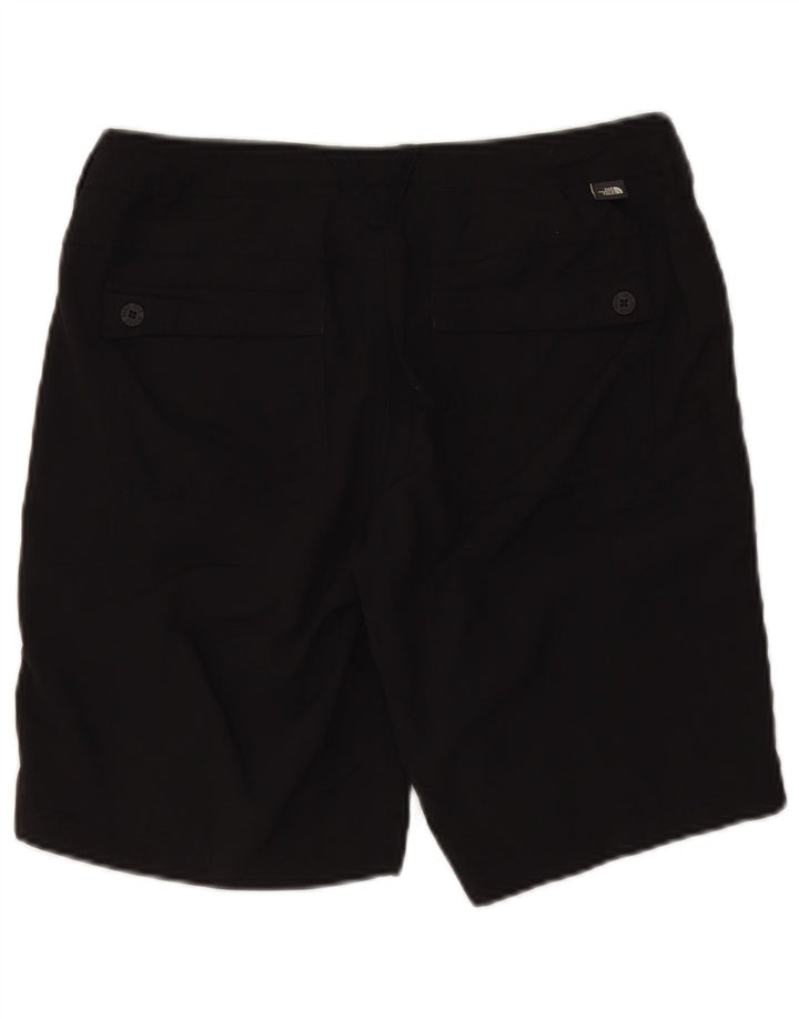 The North Face Pantalones Cortos Casuales Para Mujer W32 Large Nylon Negro