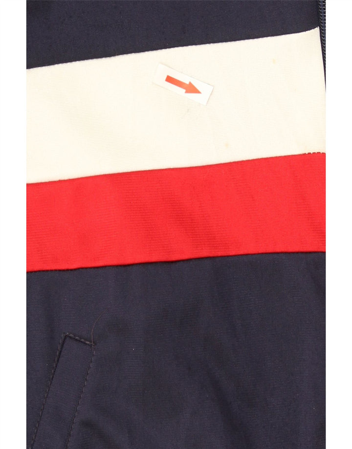 Champion Chaqueta De Chándal Para Hombre Poliéster Color Block Azul Marino Mediano