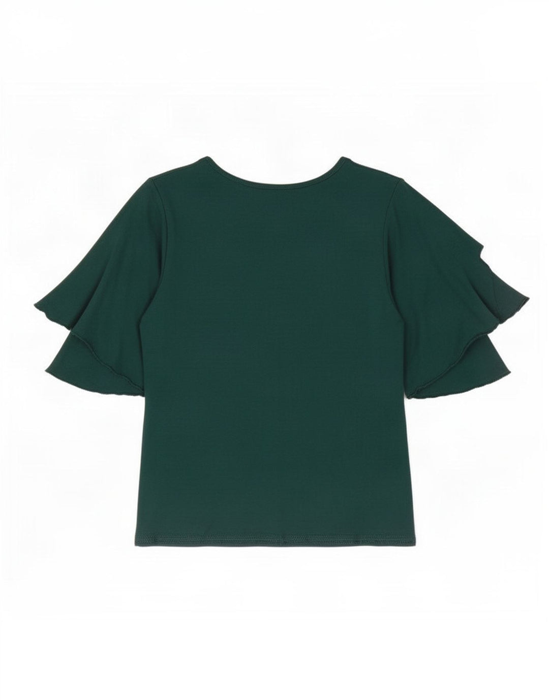 Marks & Spencer Blusa para mujer Top UK 44 Viscosa verde medio