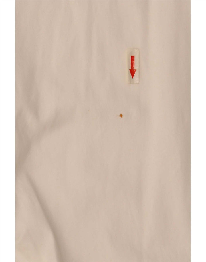 Marlboro Classics Camisa Manga Corta Hombre XL Blanco Algodón