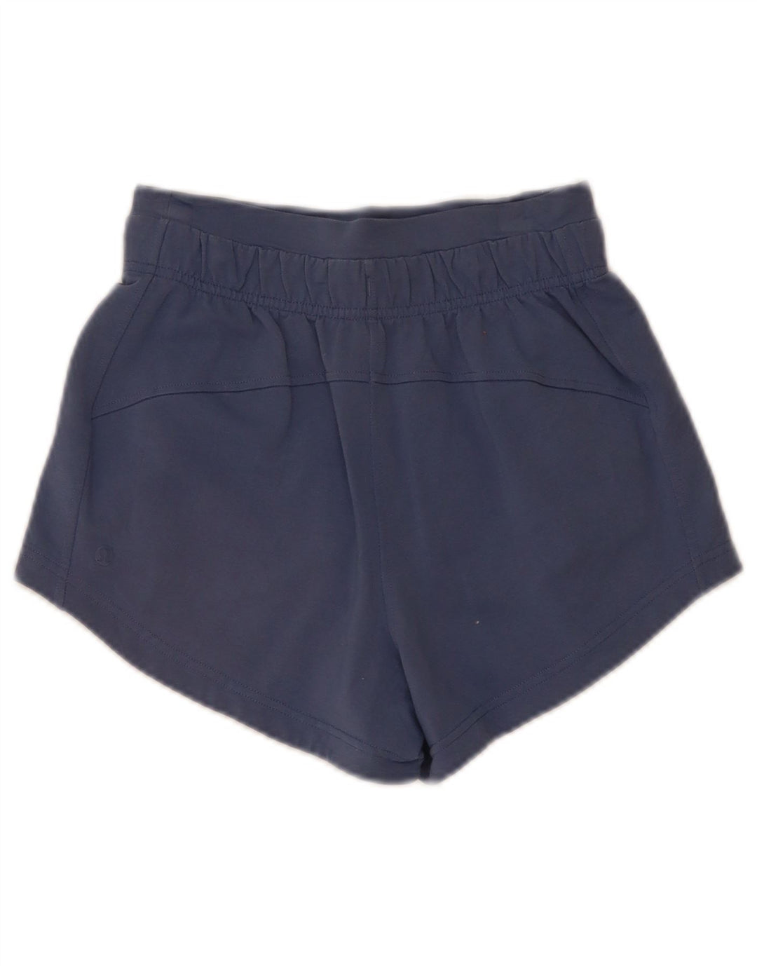Lululemon Pantalones cortos deportivos para mujer US 4 Pequeño Azul Marino Algodón