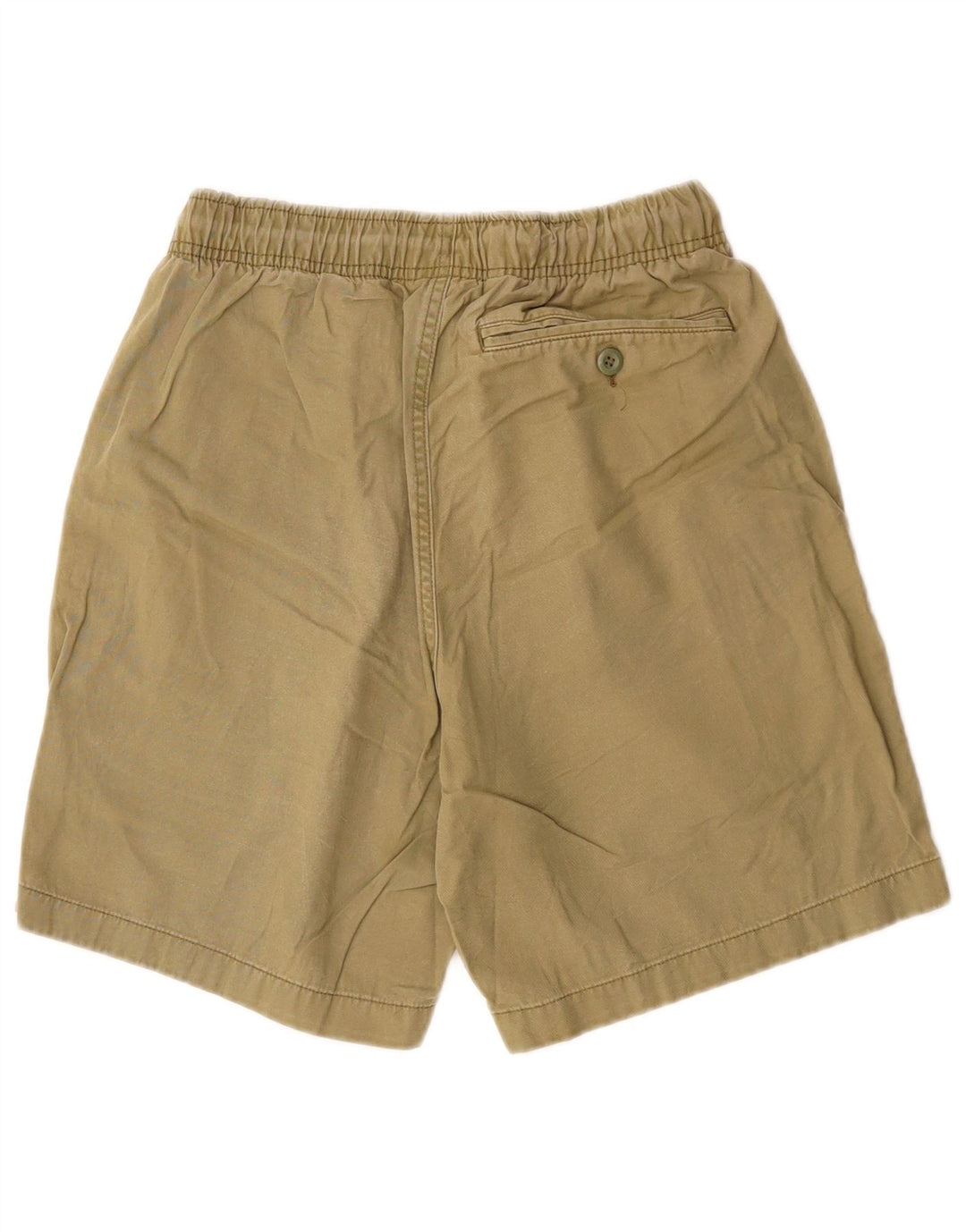 L.L.Bean Pantalones cortos de ajuste clásico para hombre pequeño W27 algodón caqui