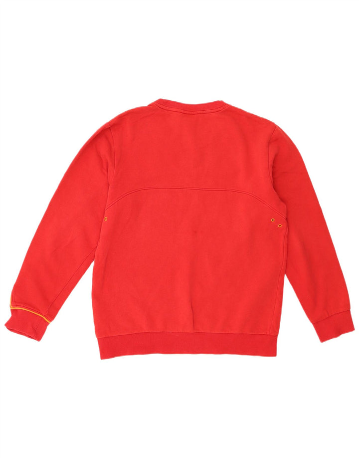 Adidas Hombre Sudadera Jumper Small Rojo Algodón