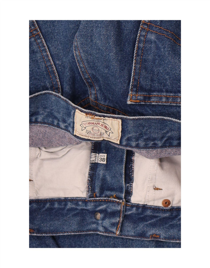 Vaqueros Armani Hombre Rectos W38 L33 Azul