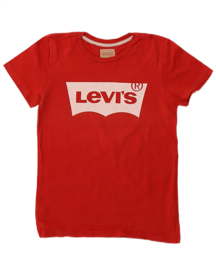 Levi's Camiseta gráfica para niño 11-12 años Rojo