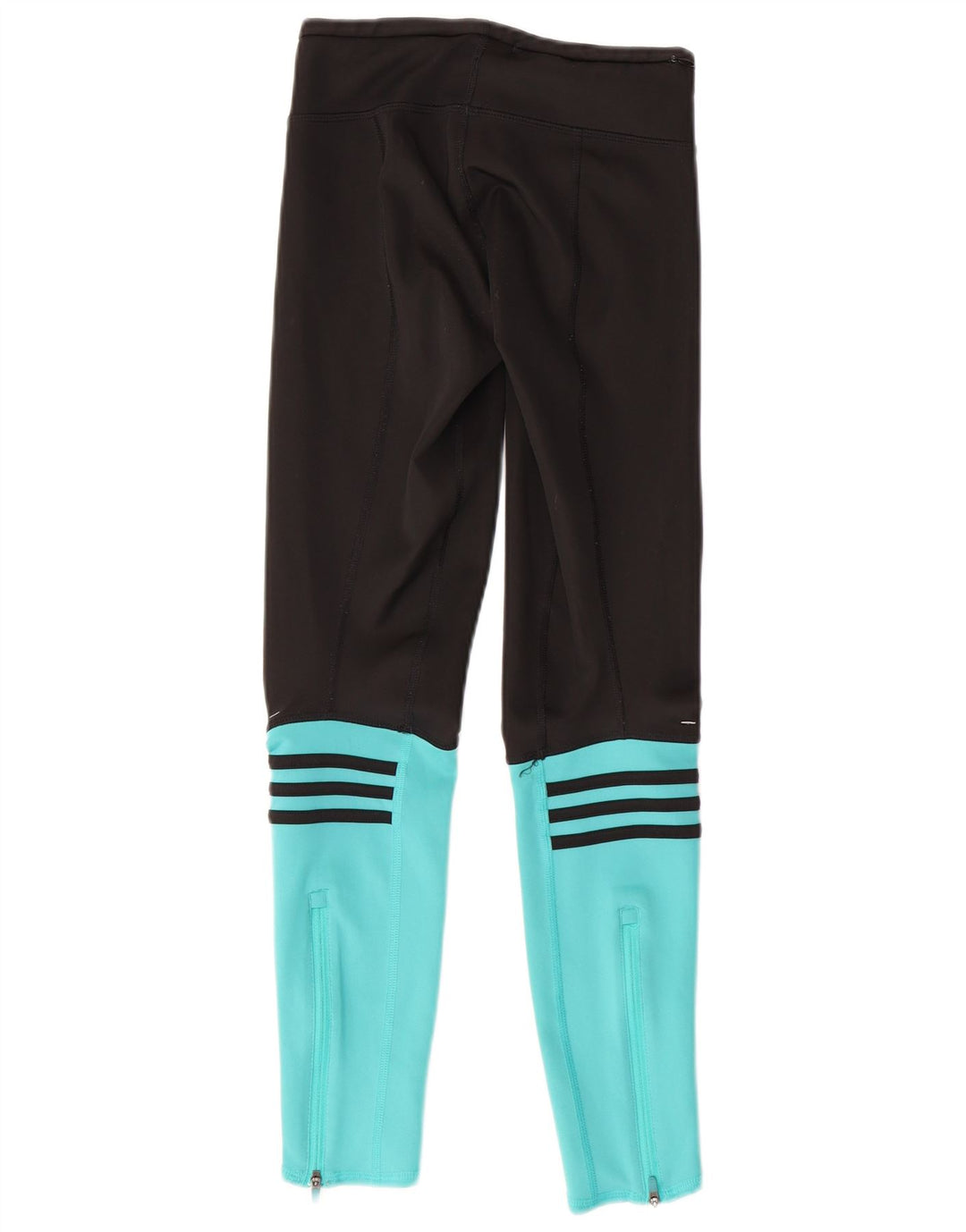 ADIDAS Leggings Climalite para mujer UK 0/2 2XS Poliéster color block negro