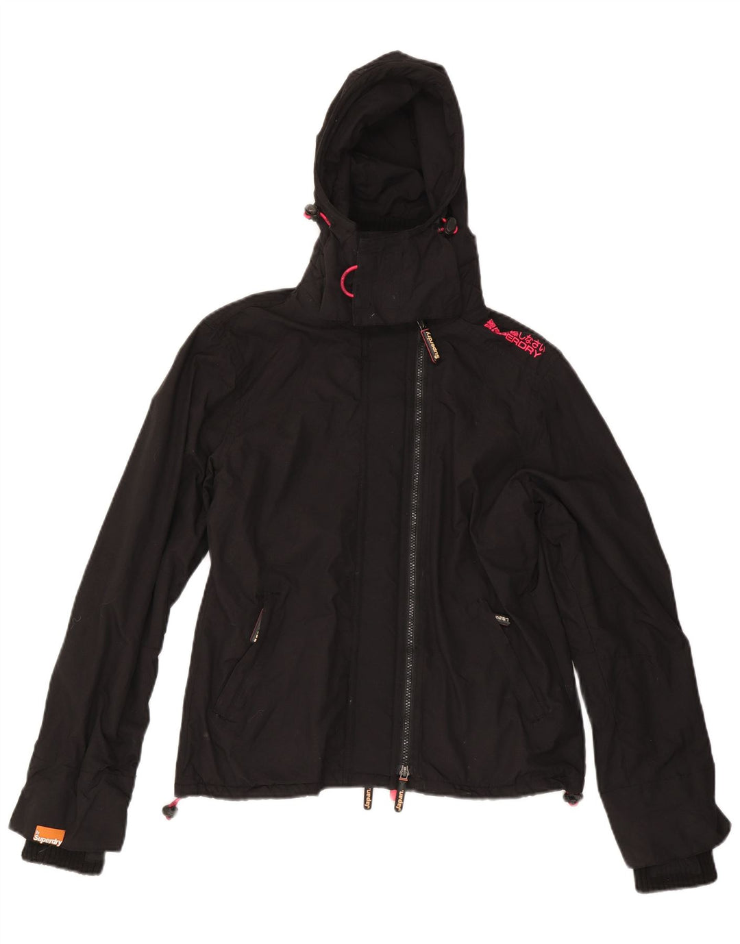 Superdry Chaqueta Cortavientos The Windcheater para Mujer UK 44 Medium Black